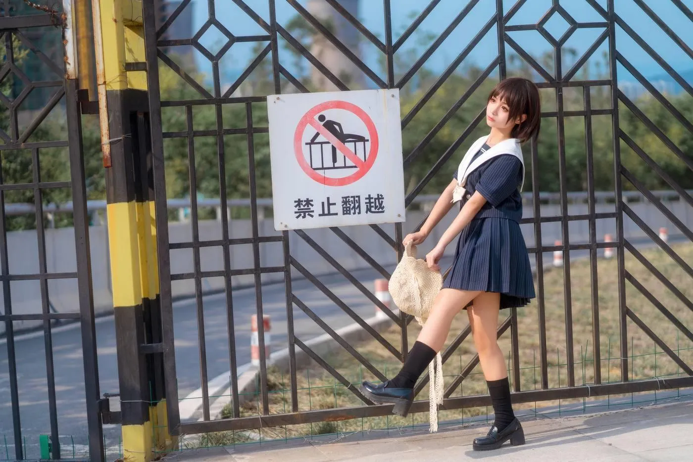 [喵糖映画] JKL.024 深蓝JK制服[40P]插图2
