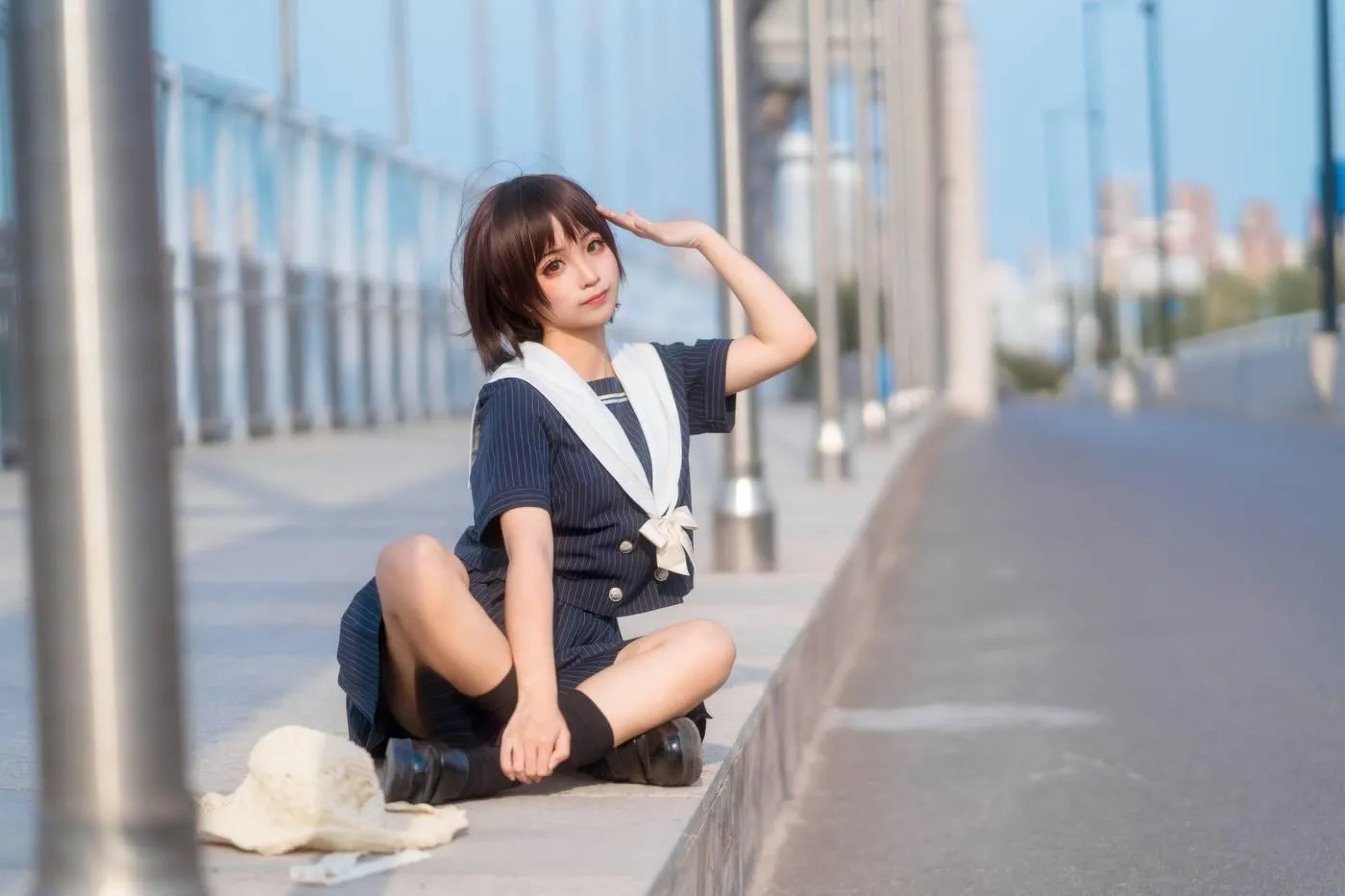 [喵糖映画] JKL.024 深蓝JK制服[40P]插图