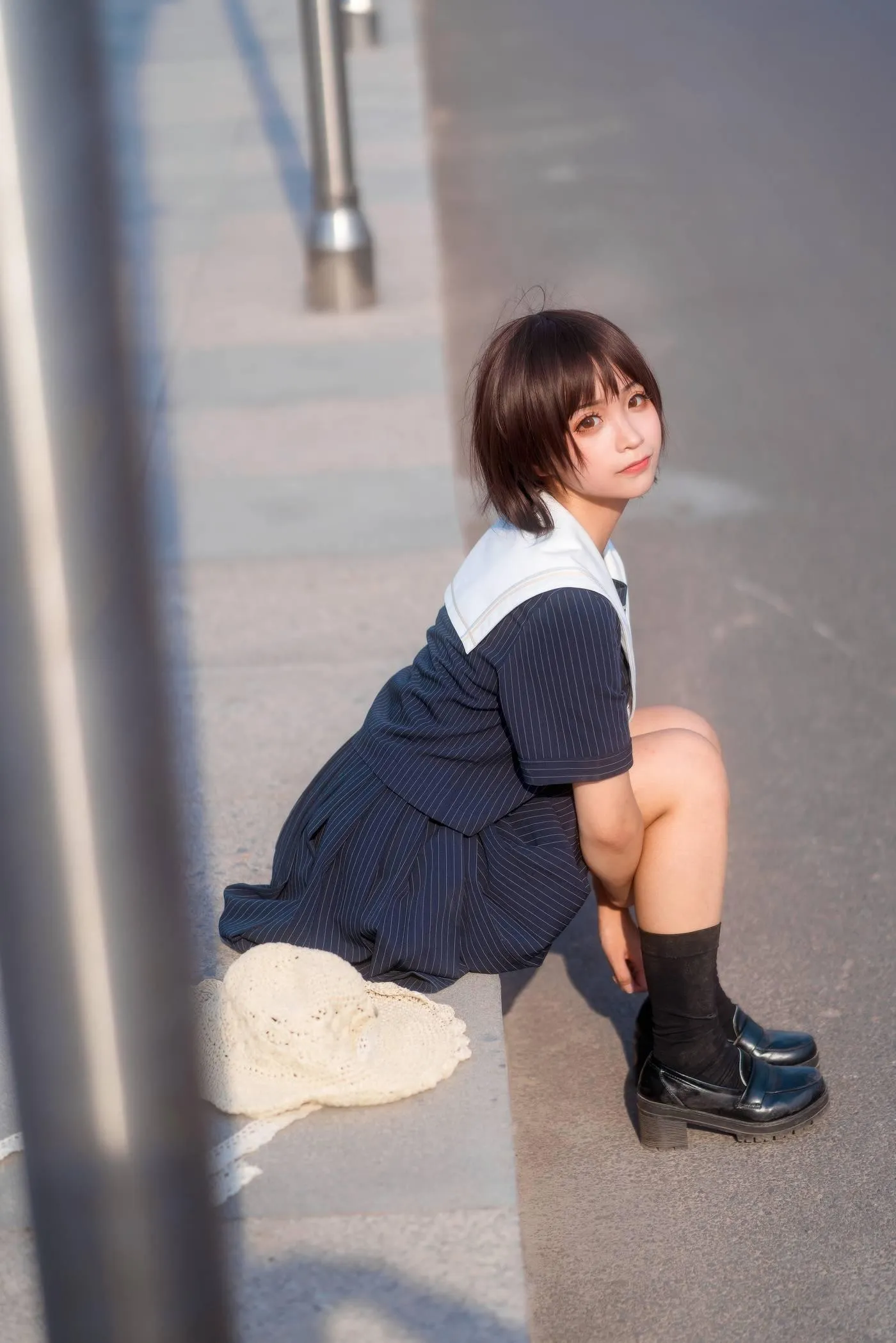 [喵糖映画] JKL.024 深蓝JK制服[40P]插图4
