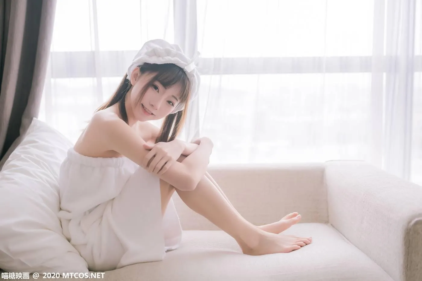 [喵糖映画] VOL.158 纯白浴巾[44P]插图5