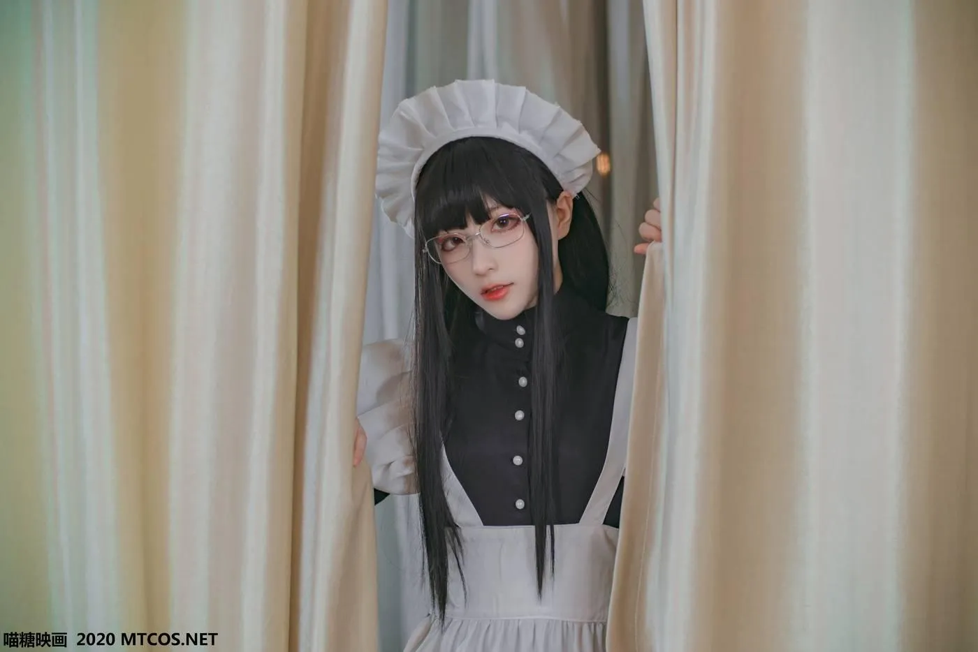 [喵糖映画] VOL.120 女仆眼镜娘[36P]插图7