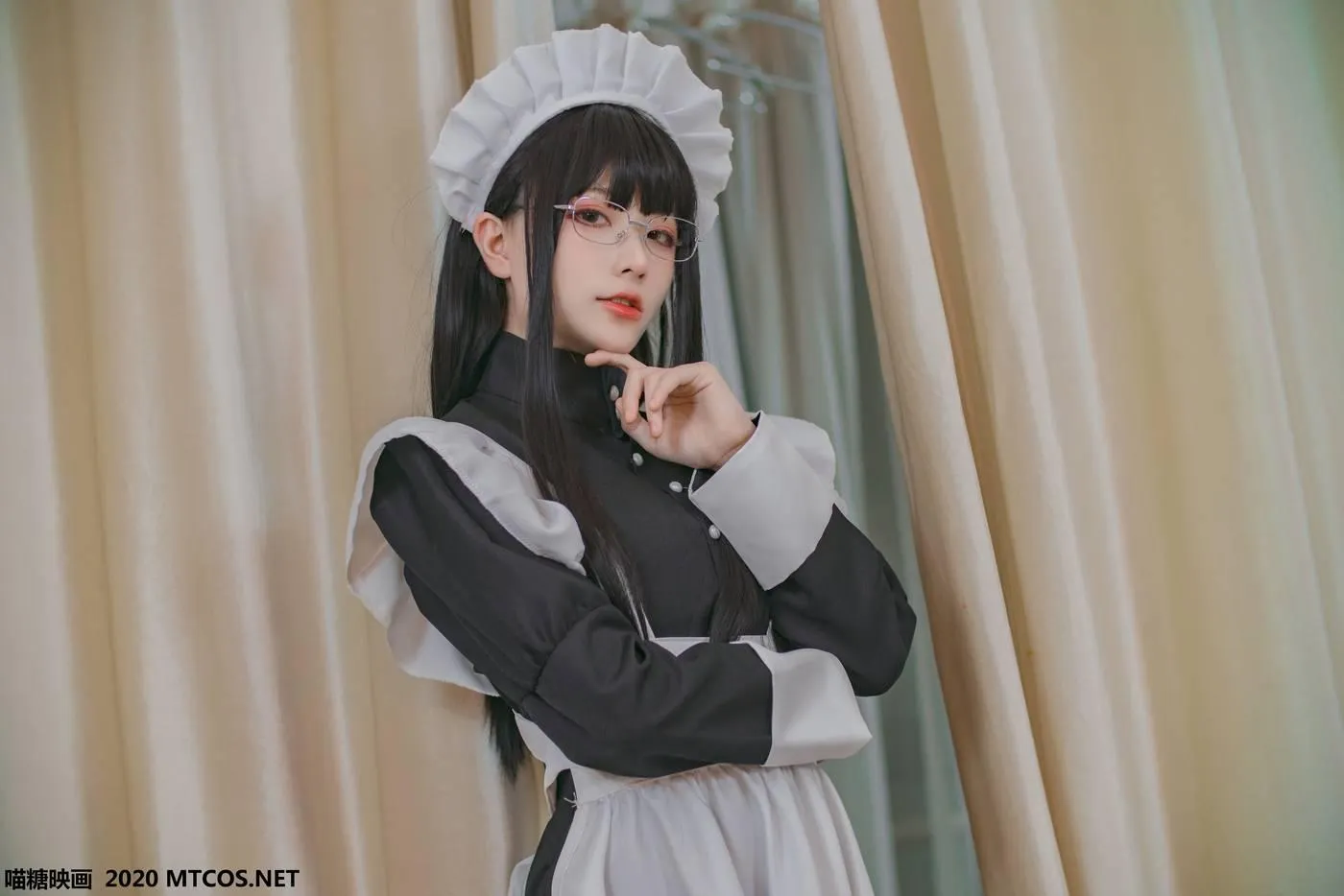 [喵糖映画] VOL.120 女仆眼镜娘[36P]插图9