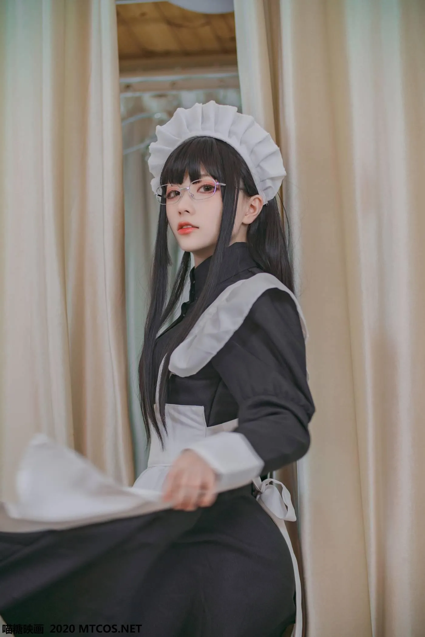 [喵糖映画] VOL.120 女仆眼镜娘[36P]插图