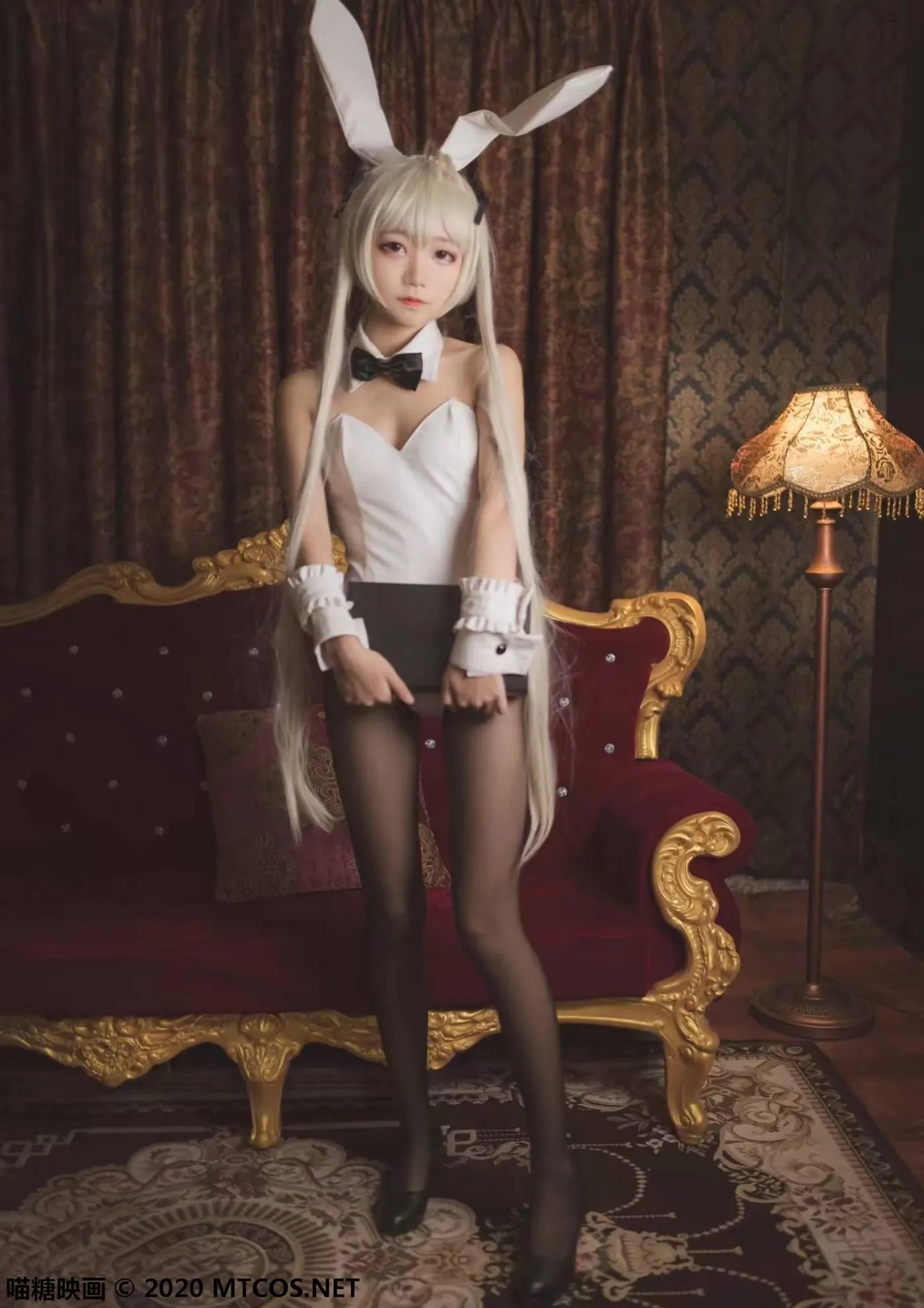 [喵糖映画] VOL.092 女仆和兔女郎[30P]插图2