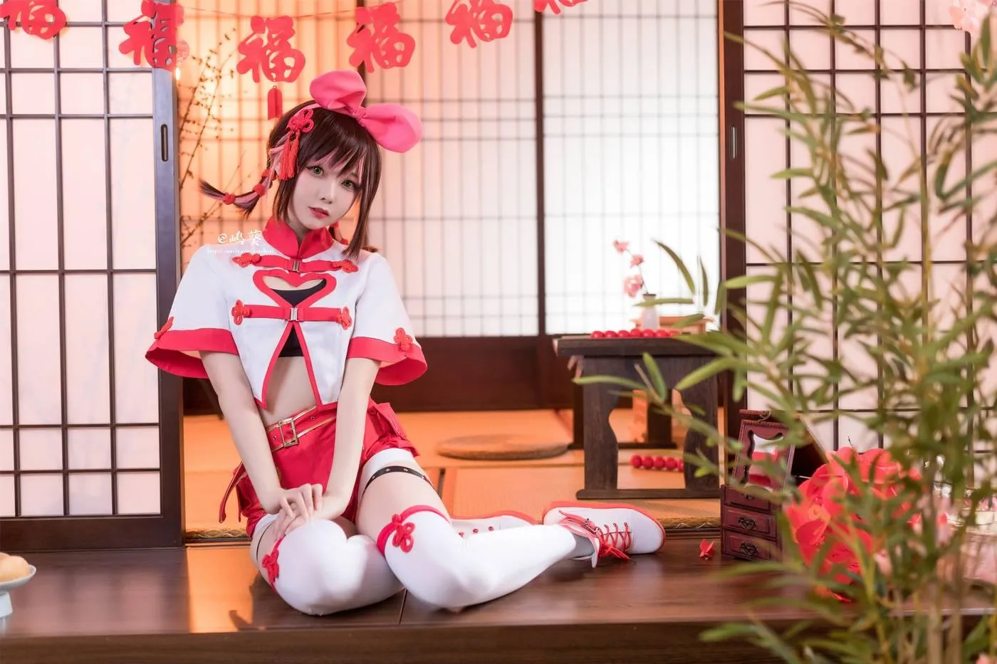 [喵糖映画] VOL.133 小天鹅女仆和绊爱[28P]插图1