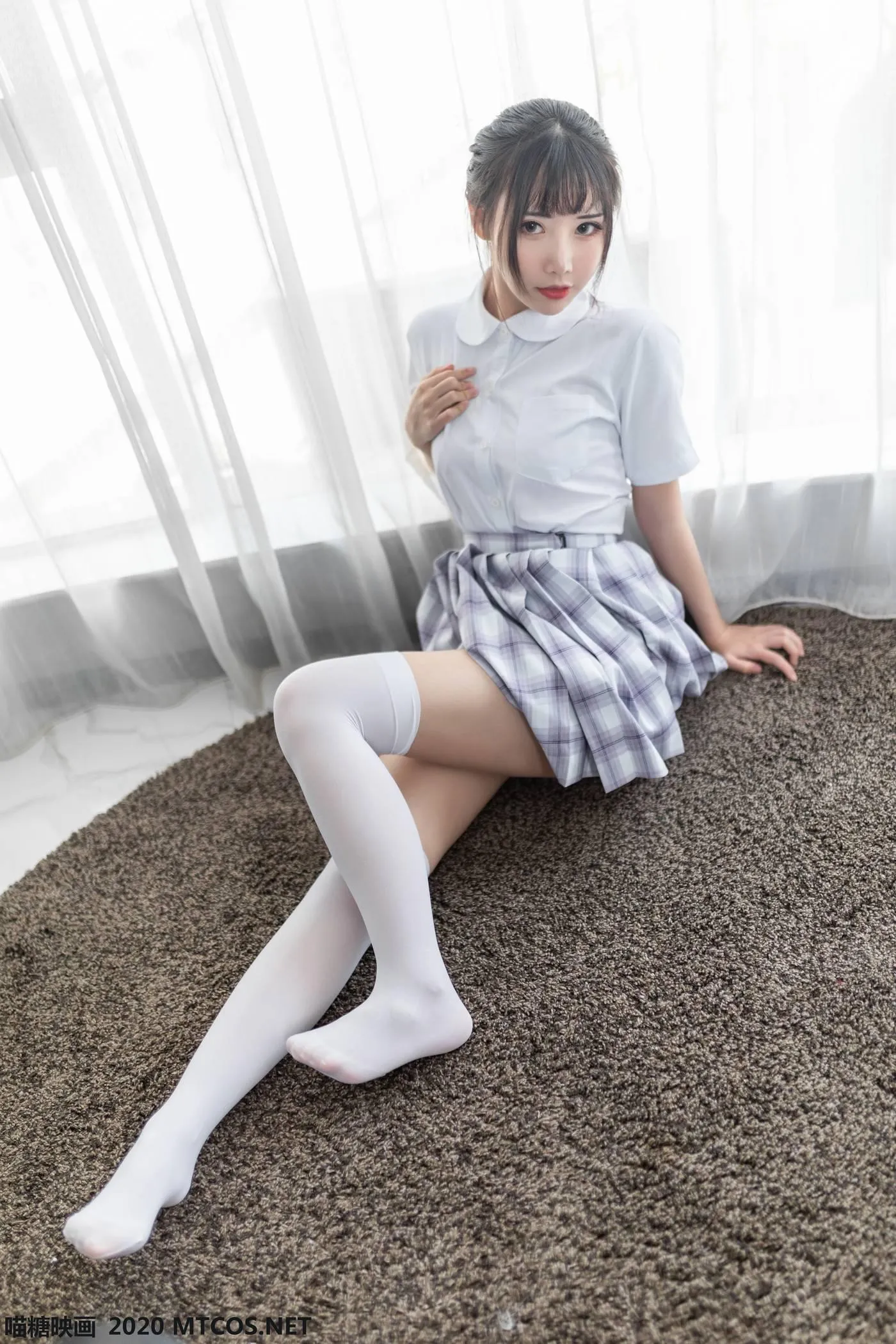 [喵糖映画] JKL.001 制服少女[35P]插图3