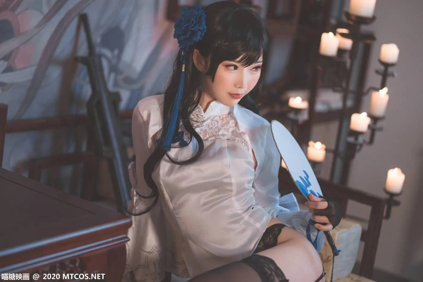 [喵糖映画] HML.023 玉玲珑旗袍[27P]插图5
