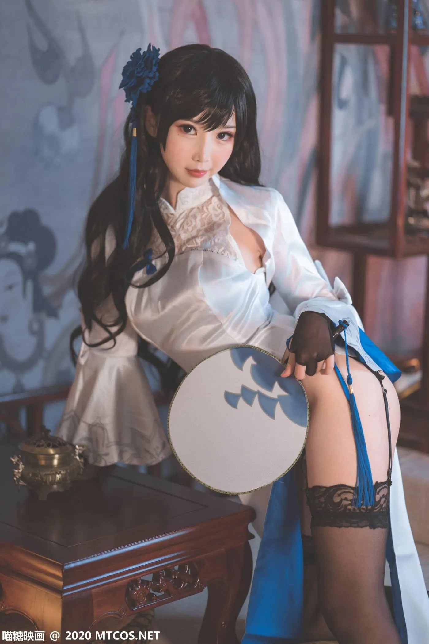 [喵糖映画] HML.023 玉玲珑旗袍[27P]插图7