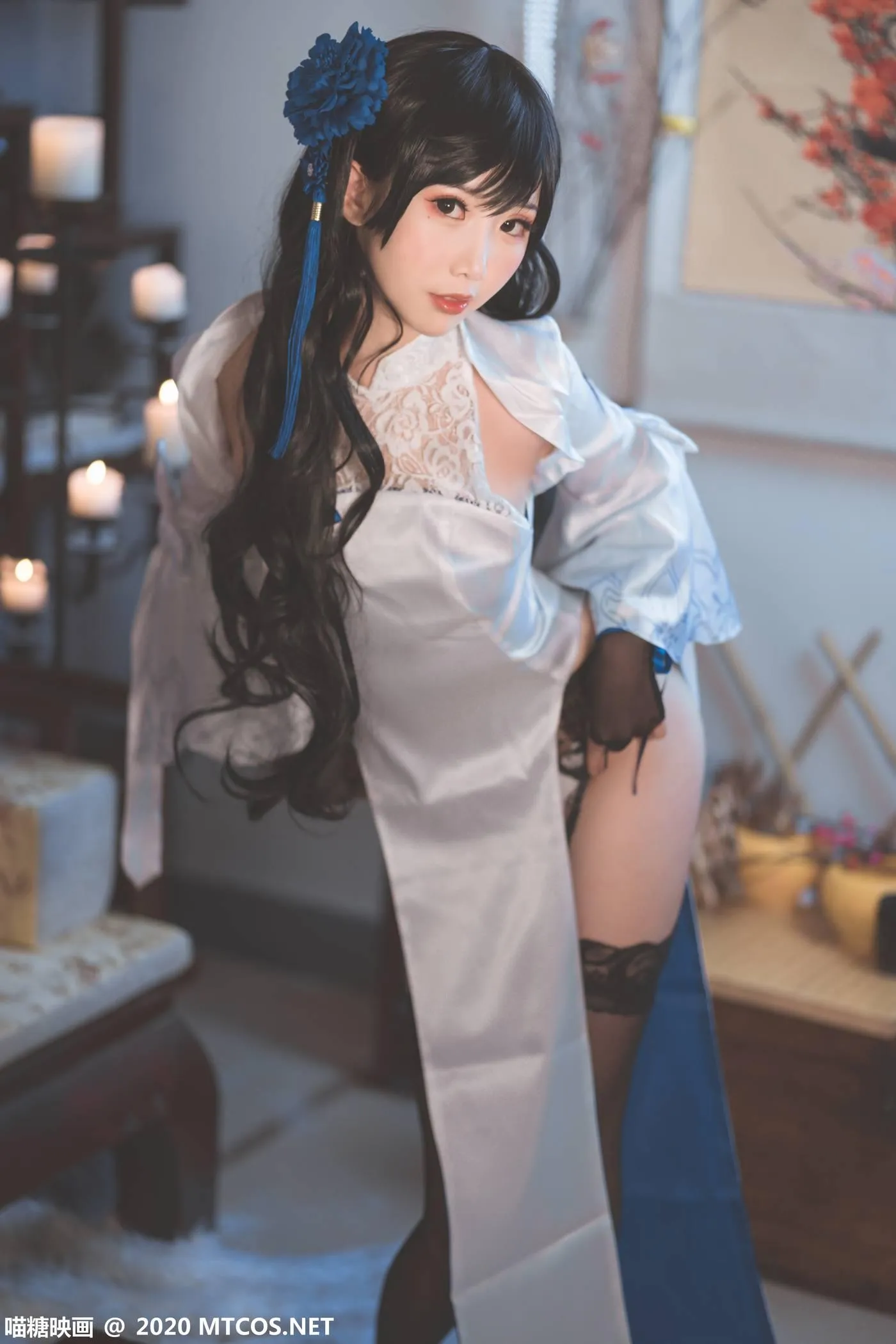 [喵糖映画] HML.023 玉玲珑旗袍[27P]插图3