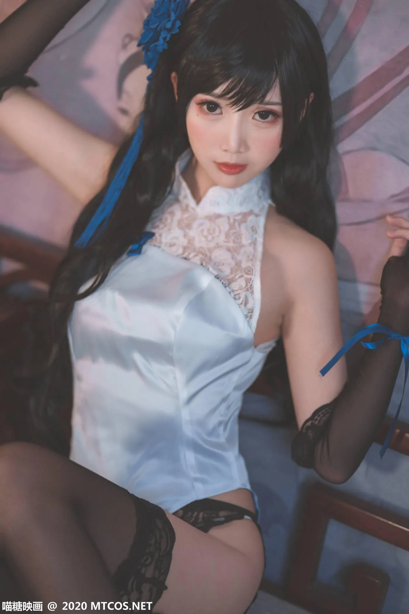 [喵糖映画] HML.023 玉玲珑旗袍[27P]插图2