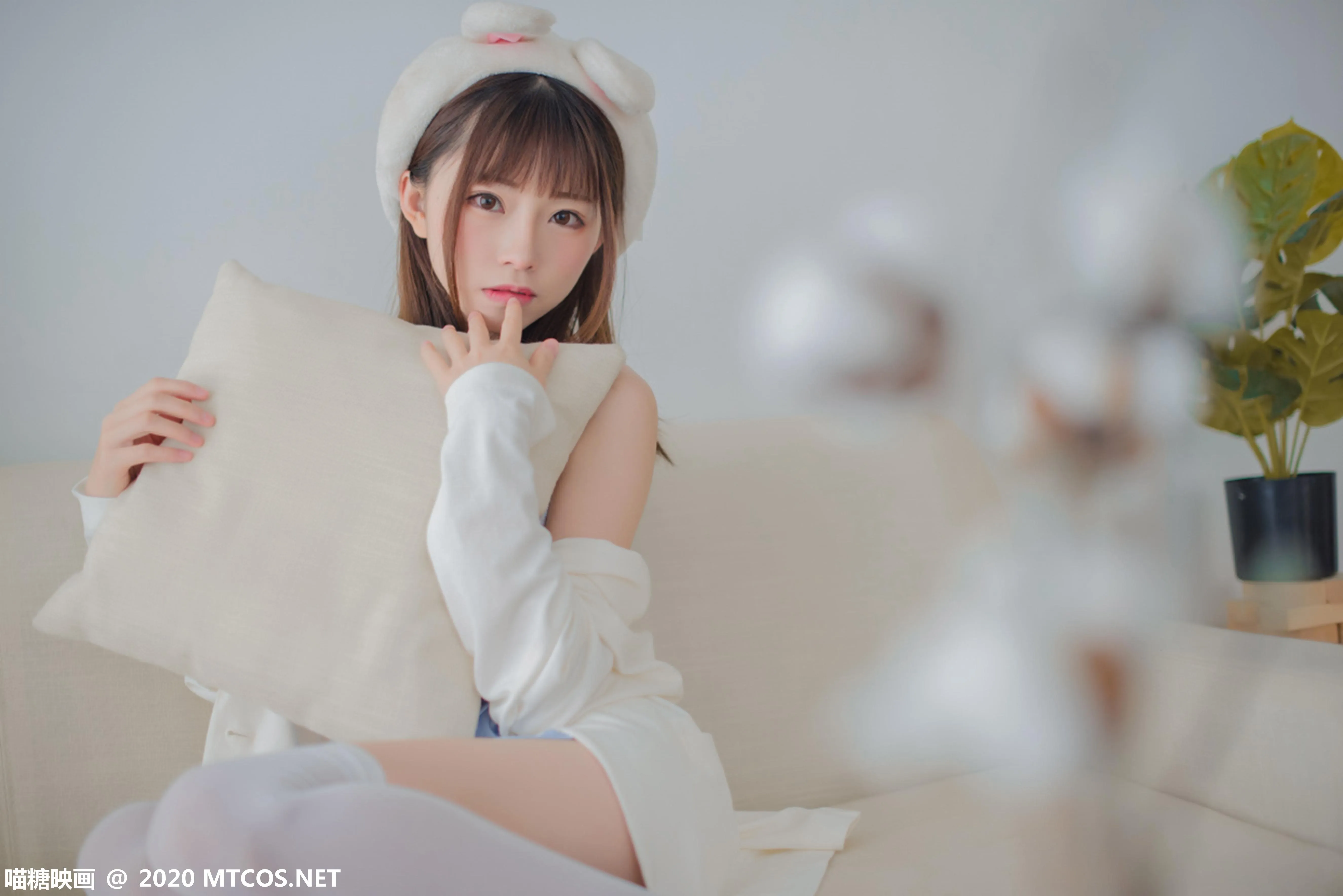 [喵糖映画] VOL.251 纯纯的兔耳女友[58P]插图8