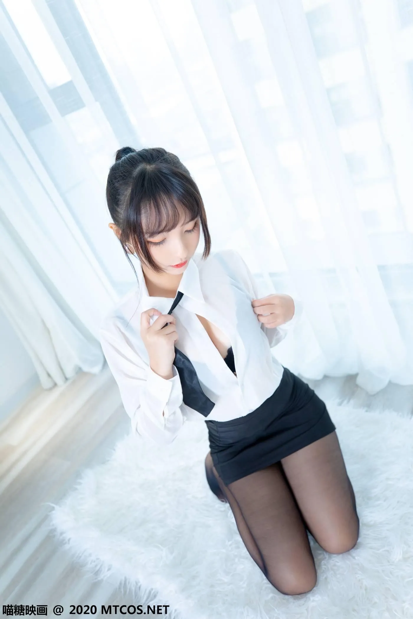 [喵糖映画] VOL.202 OL制服裙[70P]插图3