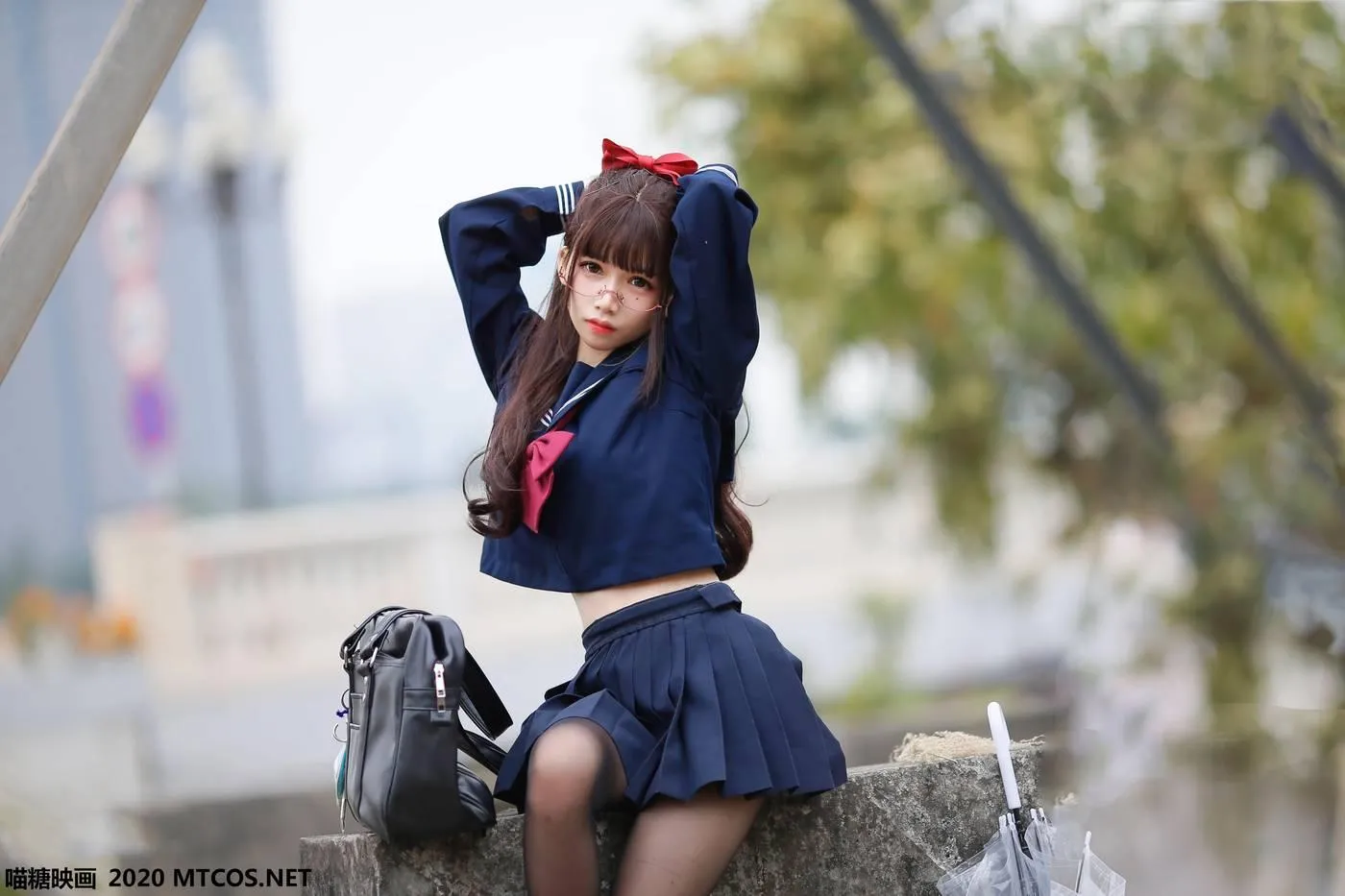 [喵糖映画] VOL.098 JK制服少女[44P]插图1