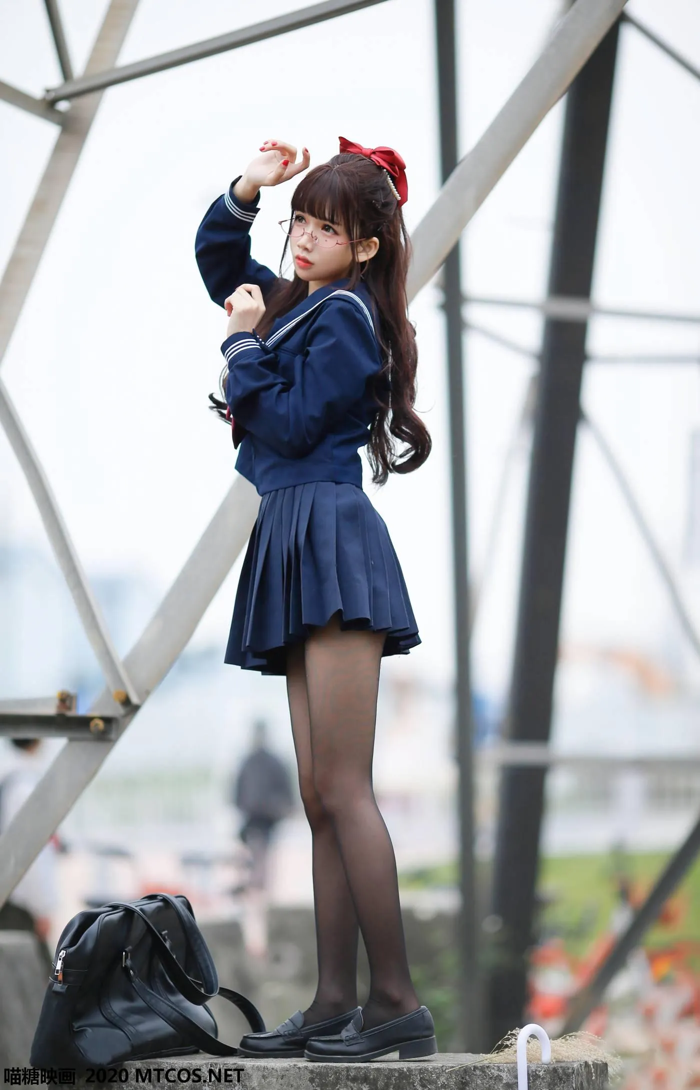 [喵糖映画] VOL.098 JK制服少女[44P]插图3