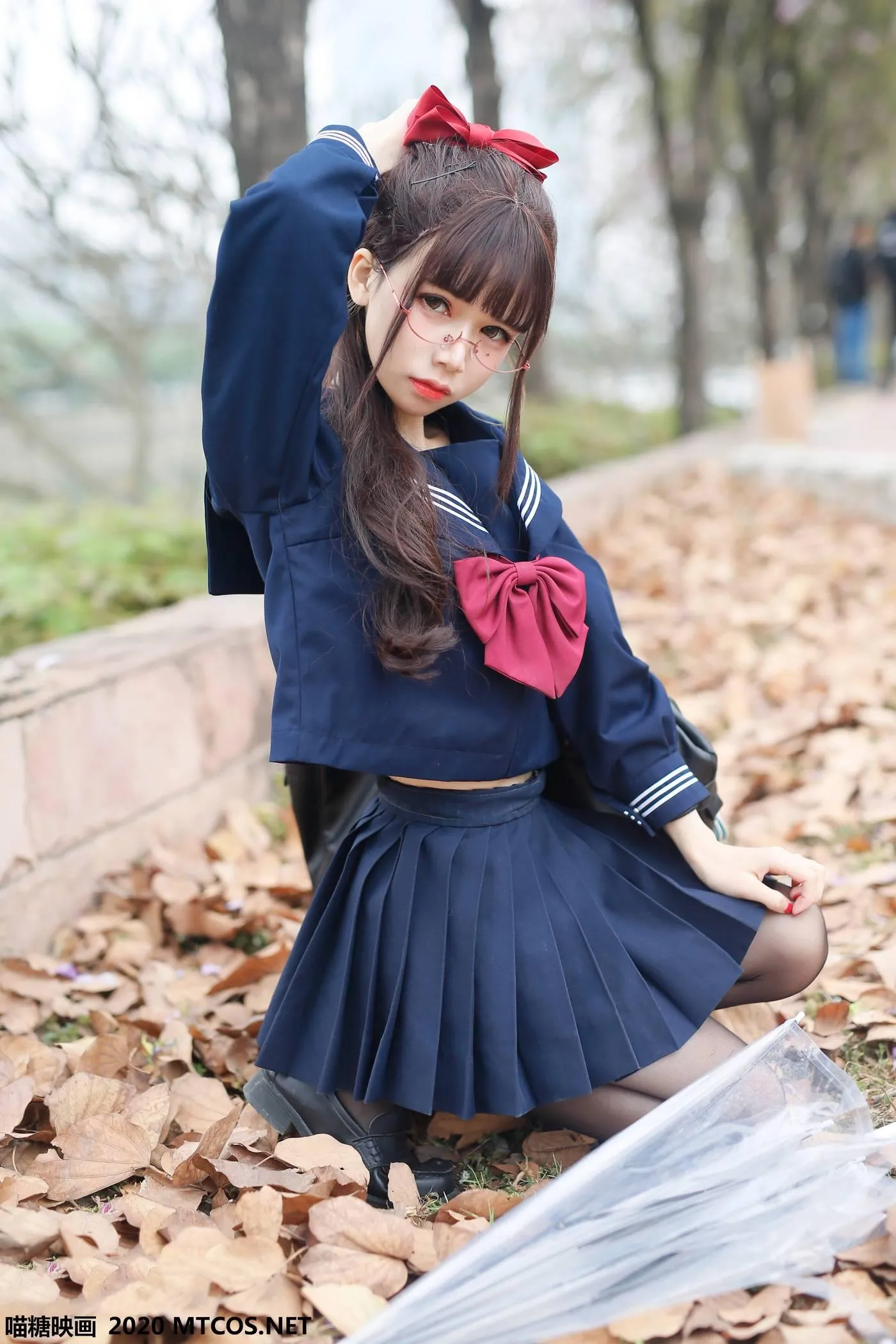 [喵糖映画] VOL.098 JK制服少女[44P]插图7