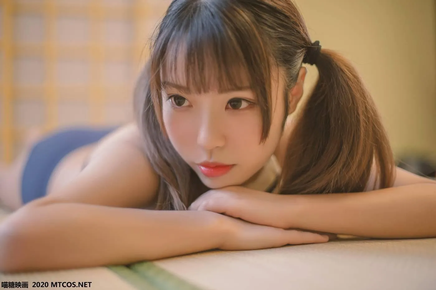 [喵糖映画] VOL.153 蓝白泳装[22P]插图6