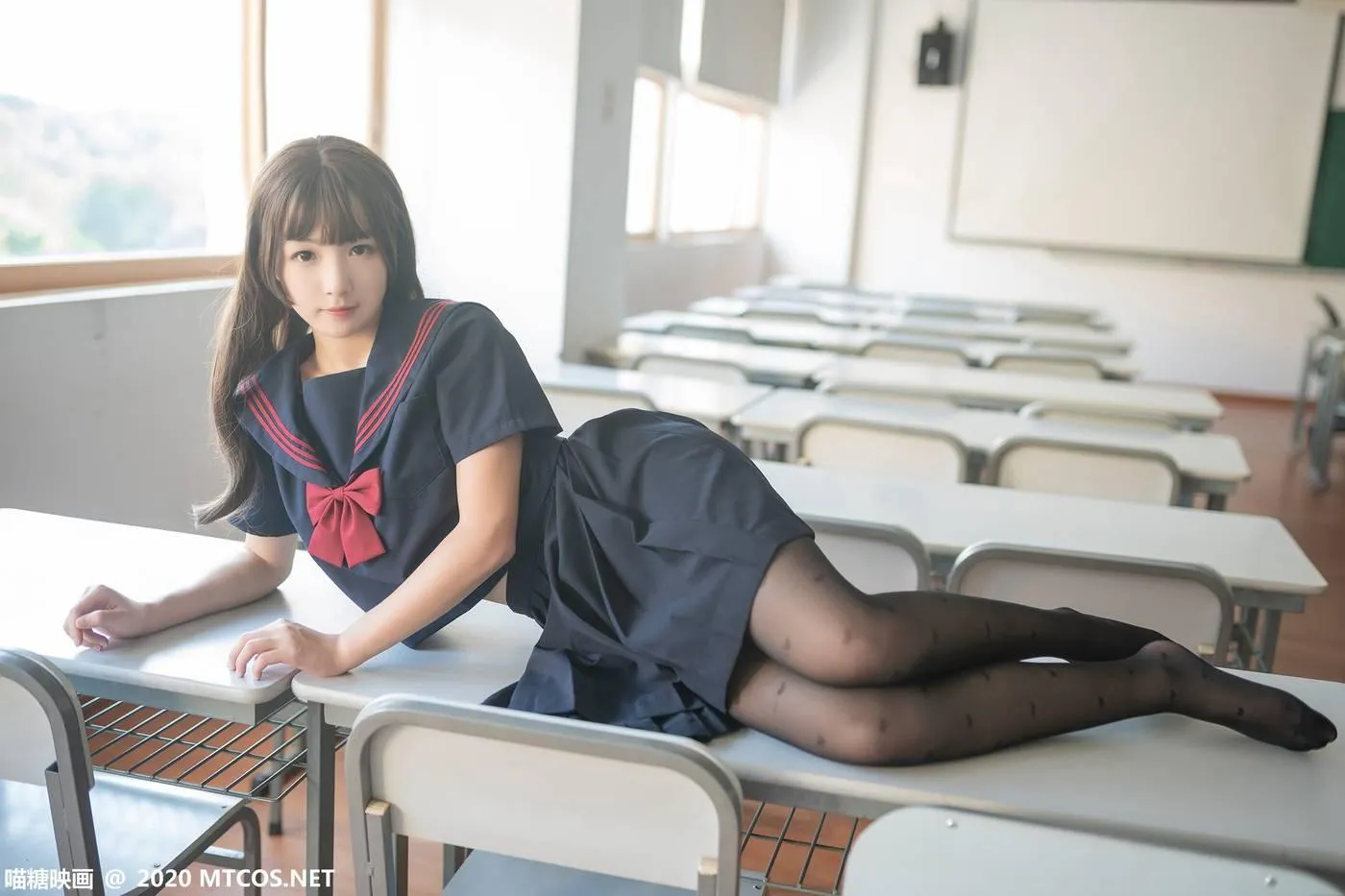 [喵糖映画] JKL.011 水手JK制服[39P]插图5