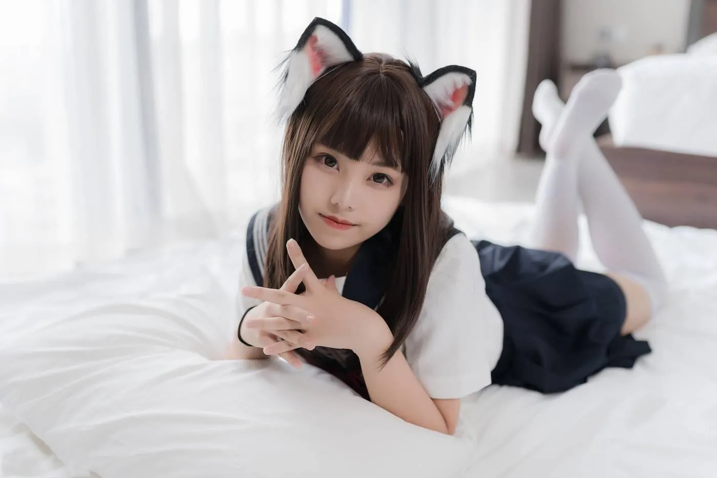 [喵糖映画] VOL.002 猫耳JK[40P]插图
