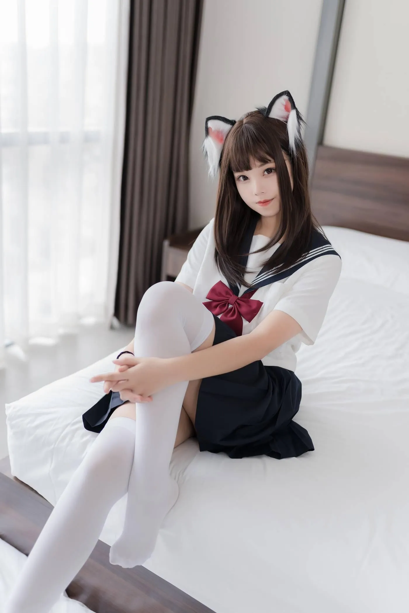 [喵糖映画] VOL.002 猫耳JK[40P]插图2