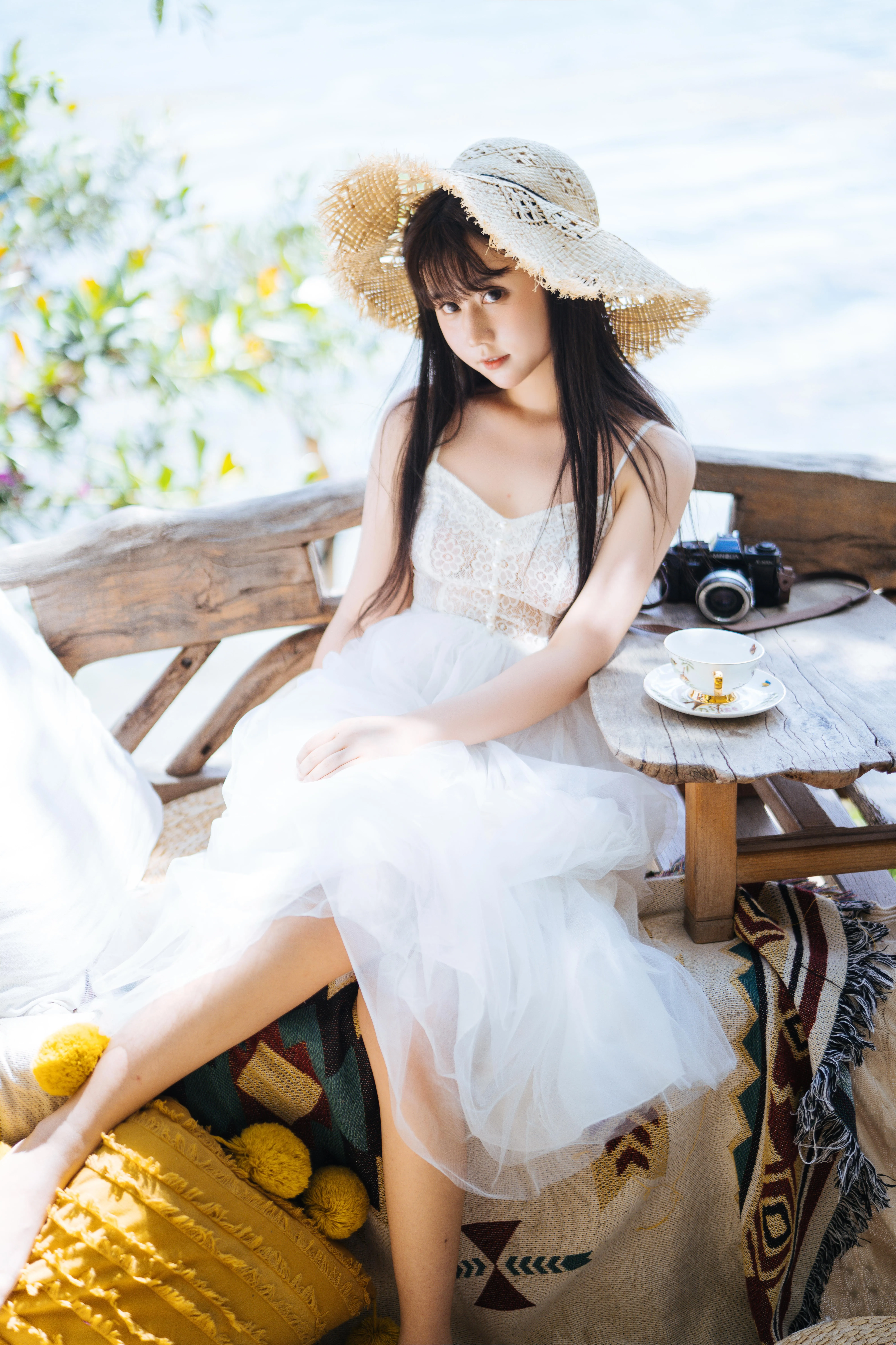 [喵糖映画] VOL.305 静夏白裙[34P]插图5