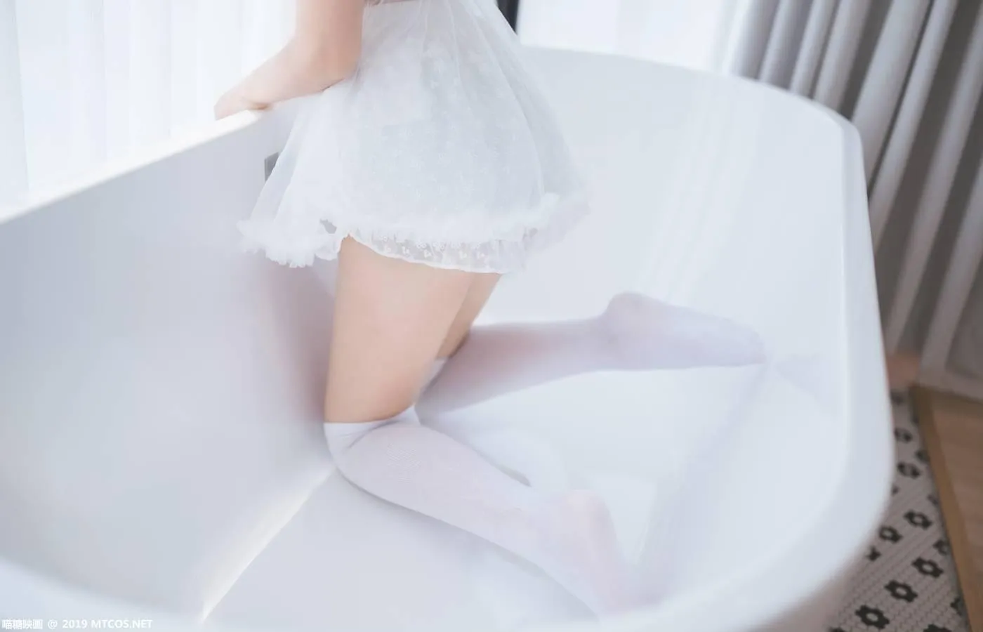 [喵糖映画] VOL.025 纯情白裙[42P]插图9