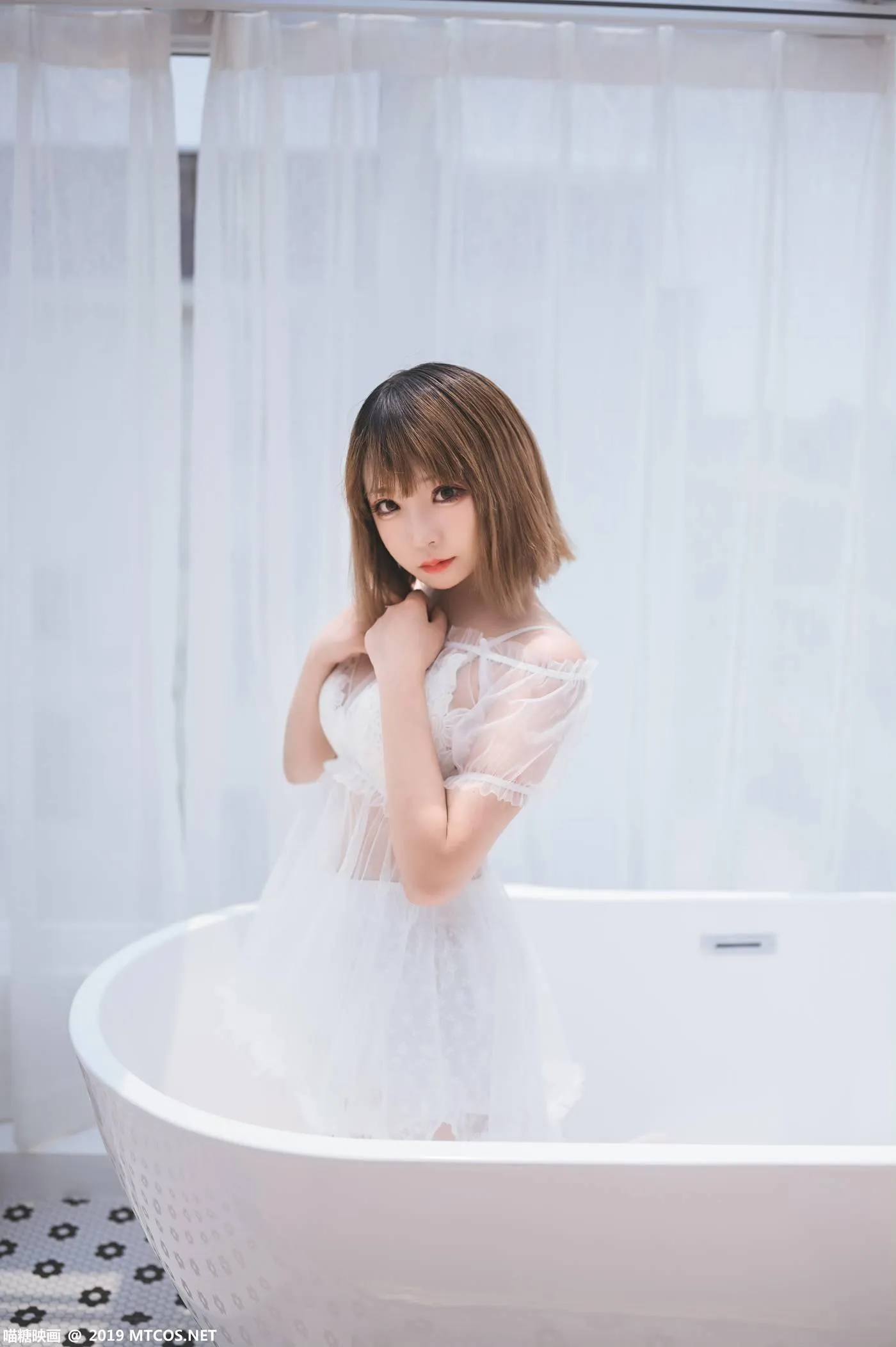 [喵糖映画] VOL.025 纯情白裙[42P]插图3