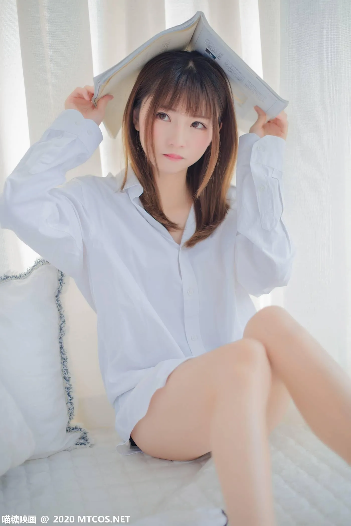 [喵糖映画] VOL.209 男友的白衬衫[48P]插图7