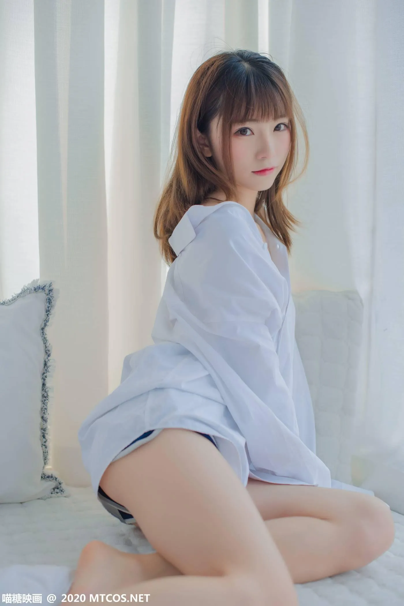 [喵糖映画] VOL.209 男友的白衬衫[48P]插图7
