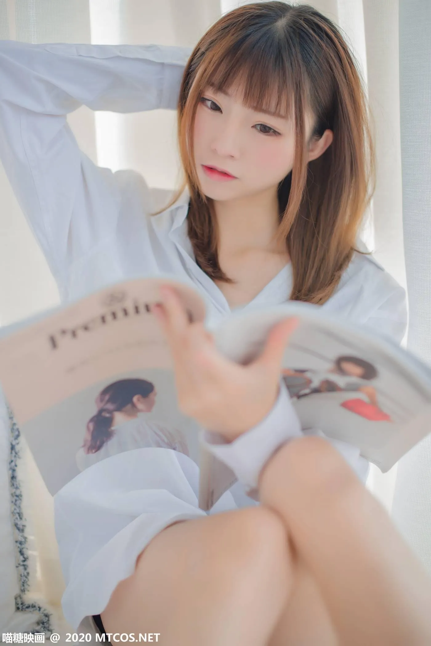 [喵糖映画] VOL.209 男友的白衬衫[48P]插图7