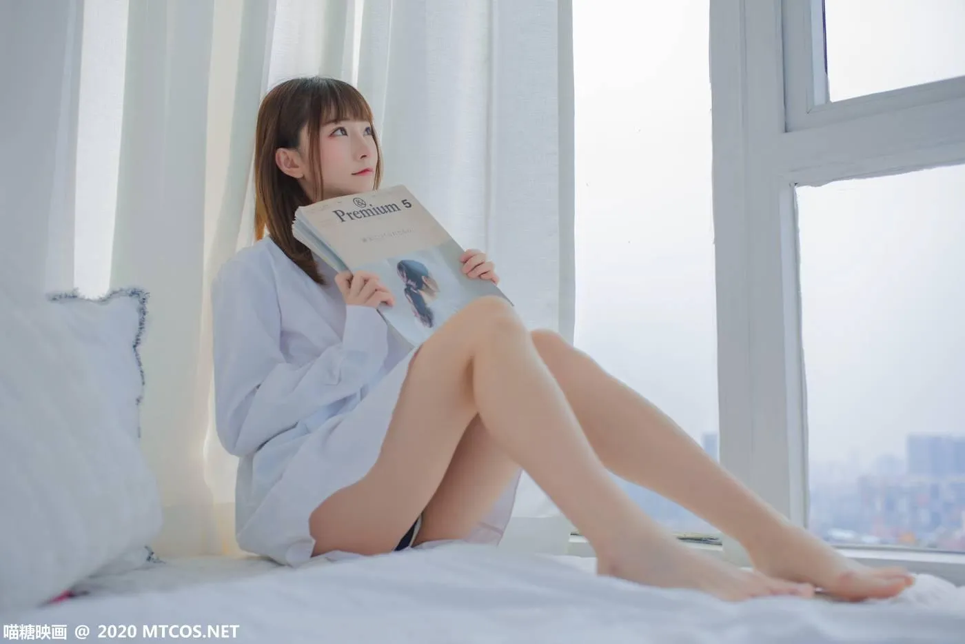 [喵糖映画] VOL.209 男友的白衬衫[48P]插图9