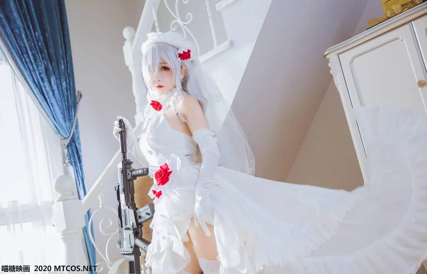 [喵糖映画] VOL.123 花嫁COS[40P]插图5