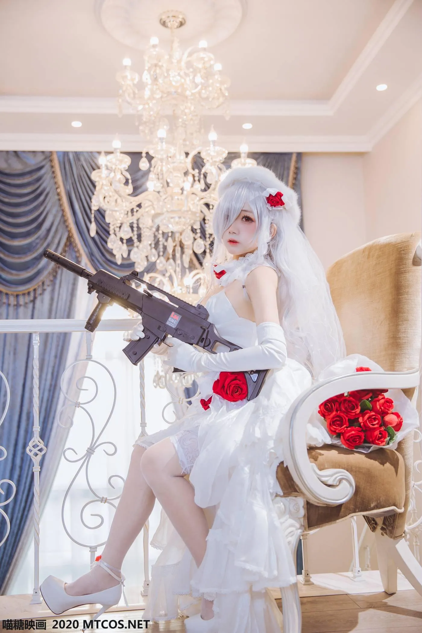 [喵糖映画] VOL.123 花嫁COS[40P]插图7