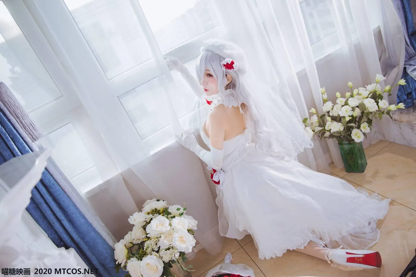[喵糖映画] VOL.123 花嫁COS[40P]插图