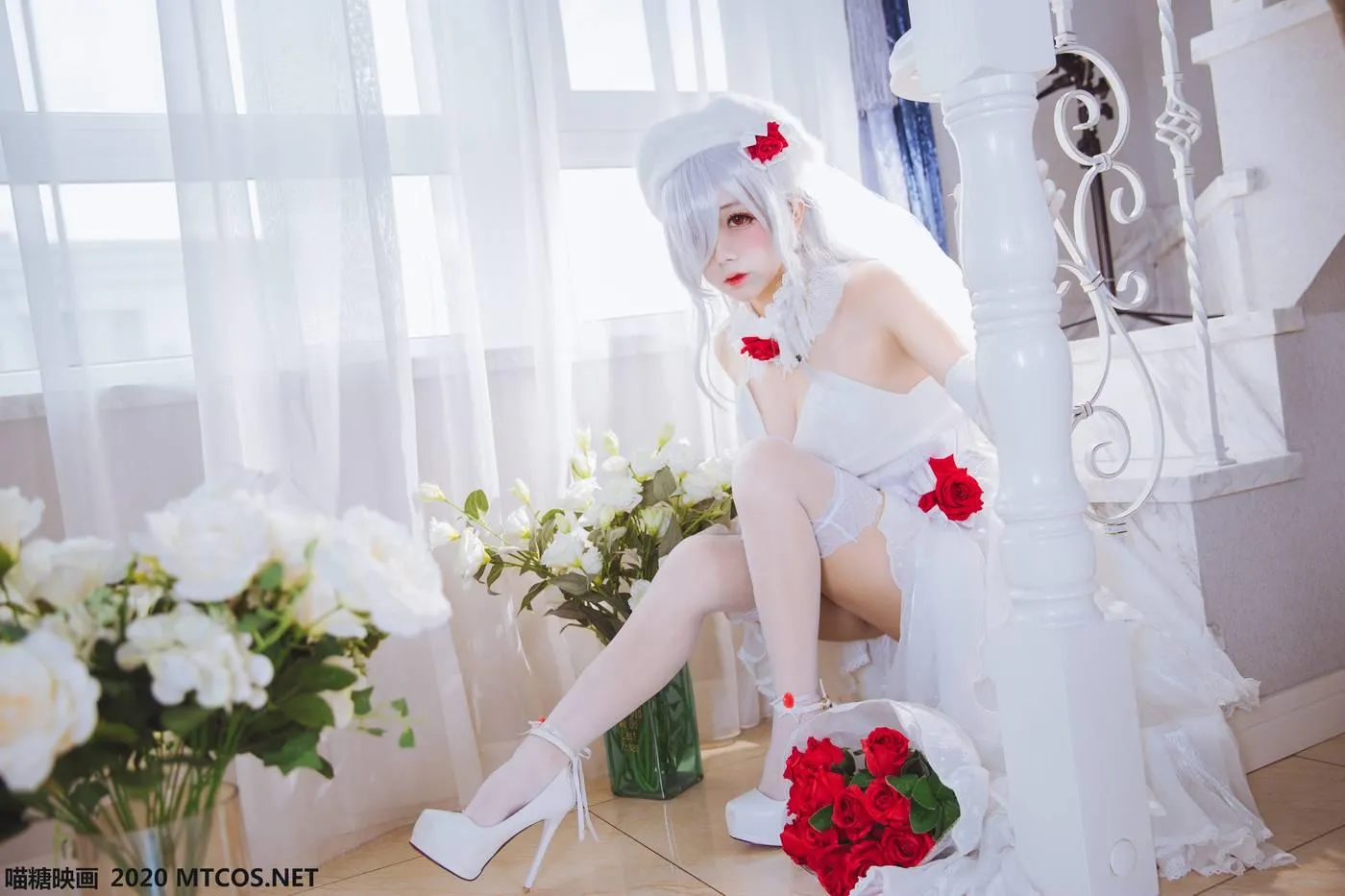 [喵糖映画] VOL.123 花嫁COS[40P]插图8