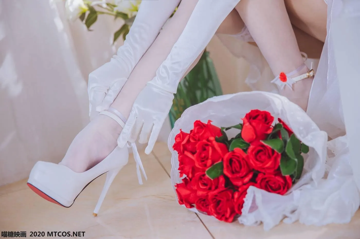 [喵糖映画] VOL.123 花嫁COS[40P]插图9