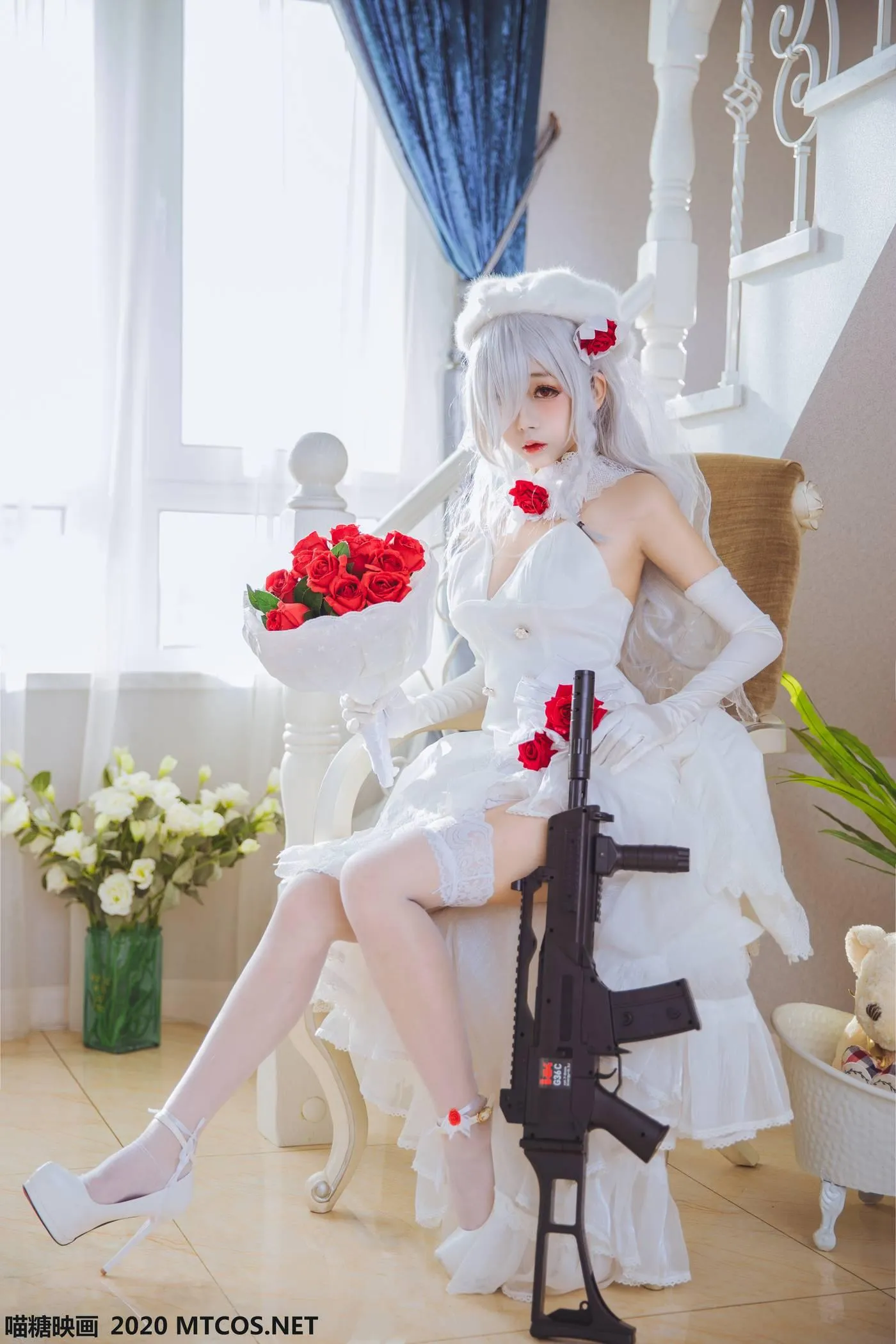 [喵糖映画] VOL.123 花嫁COS[40P]插图3