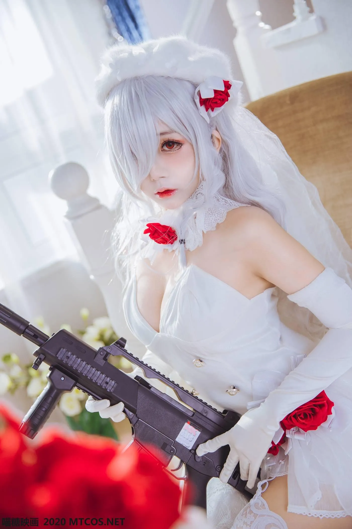 [喵糖映画] VOL.123 花嫁COS[40P]插图4