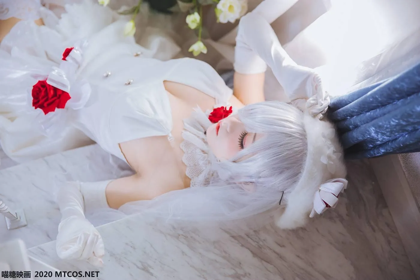 [喵糖映画] VOL.123 花嫁COS[40P]插图1