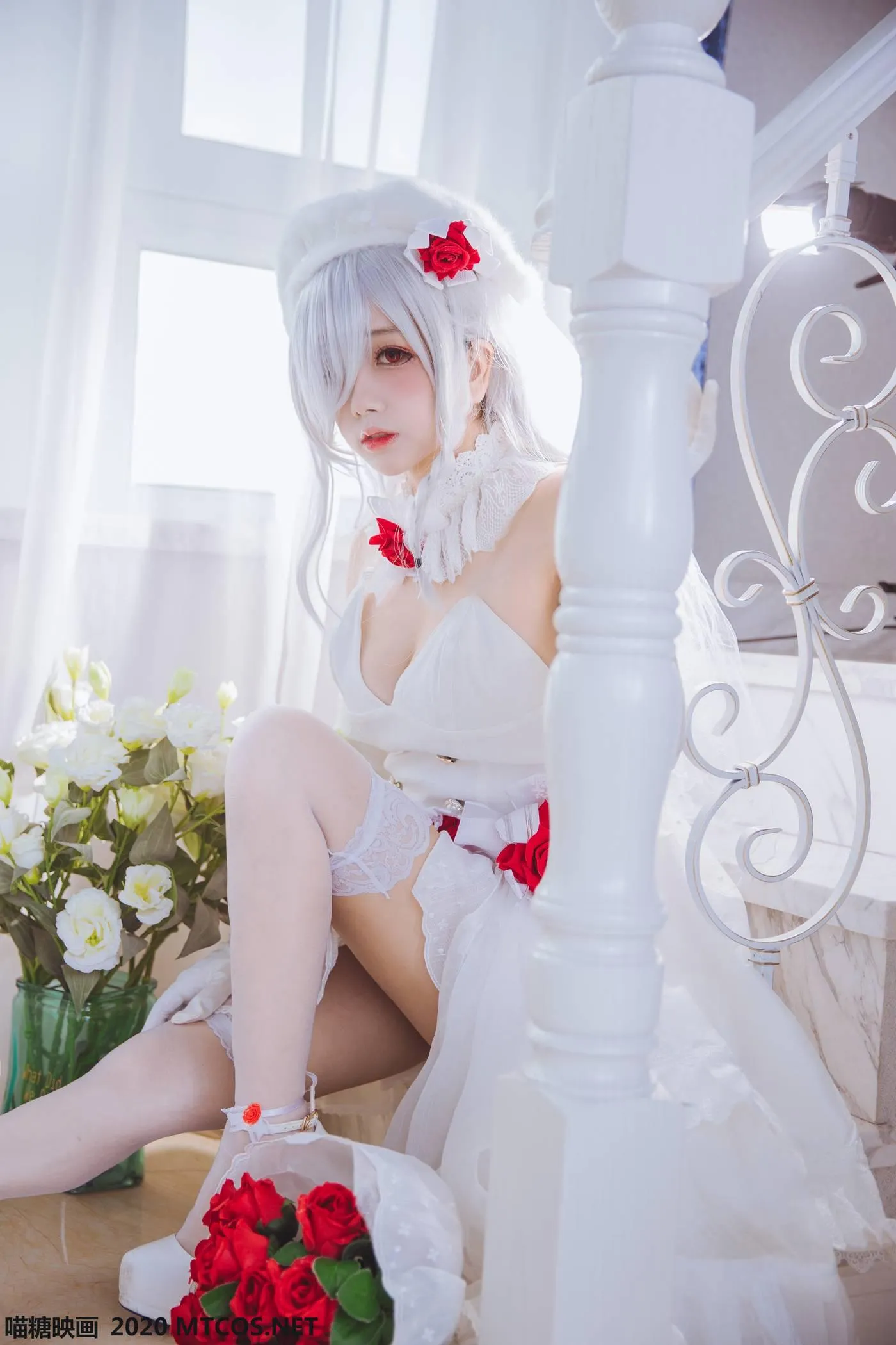 [喵糖映画] VOL.123 花嫁COS[40P]插图2
