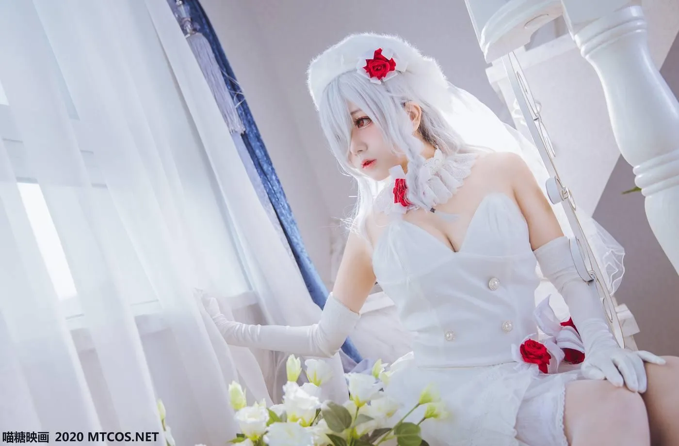 [喵糖映画] VOL.123 花嫁COS[40P]插图3