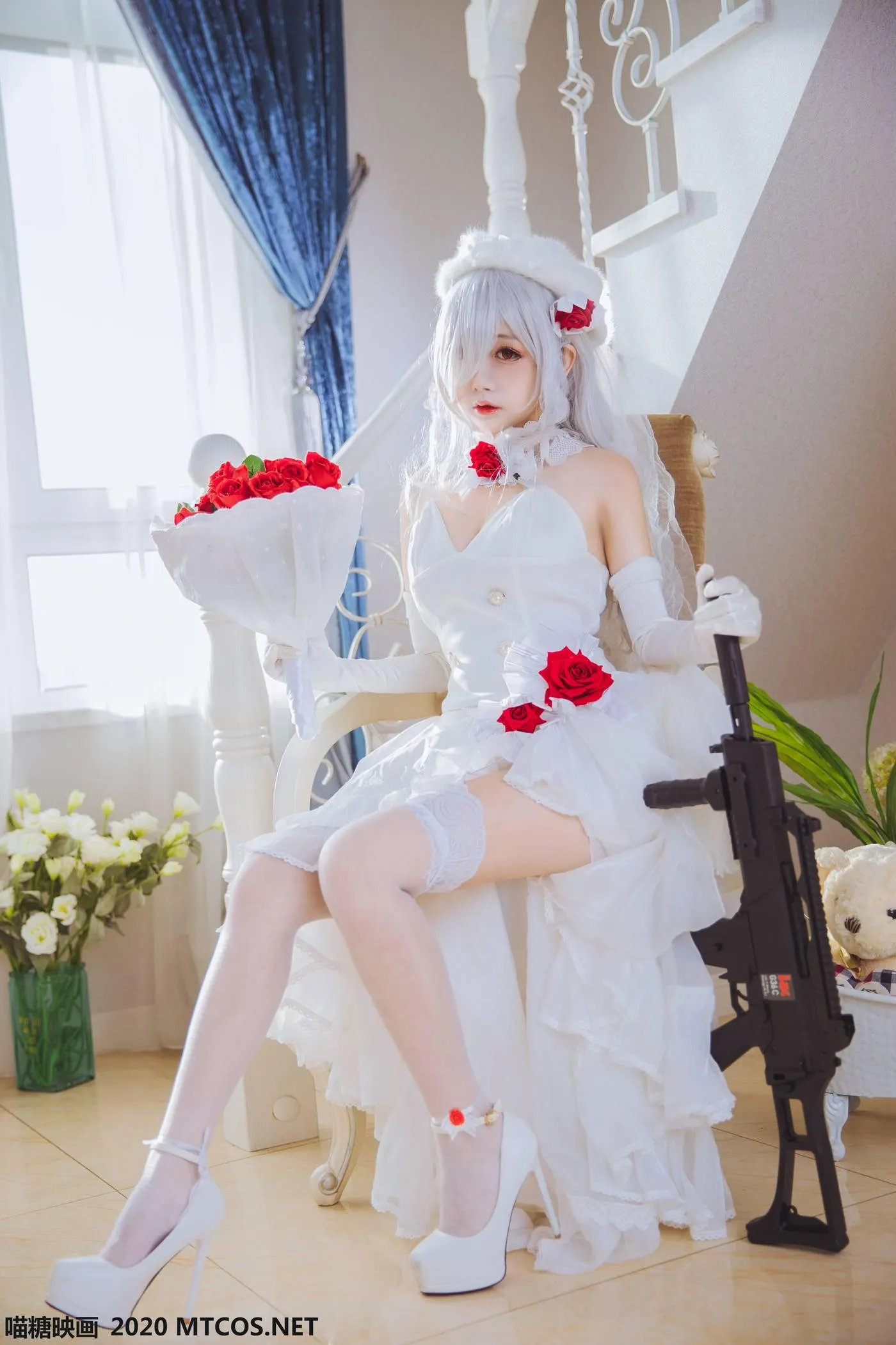 [喵糖映画] VOL.123 花嫁COS[40P]插图8