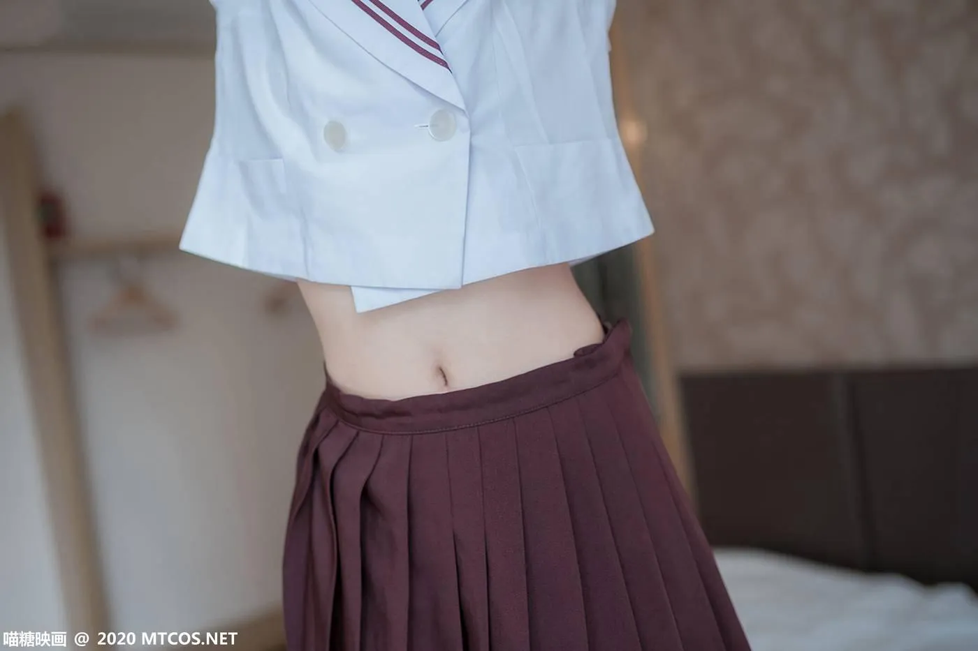 [喵糖映画] JKL.015 灰裙JK制服[45P]插图4