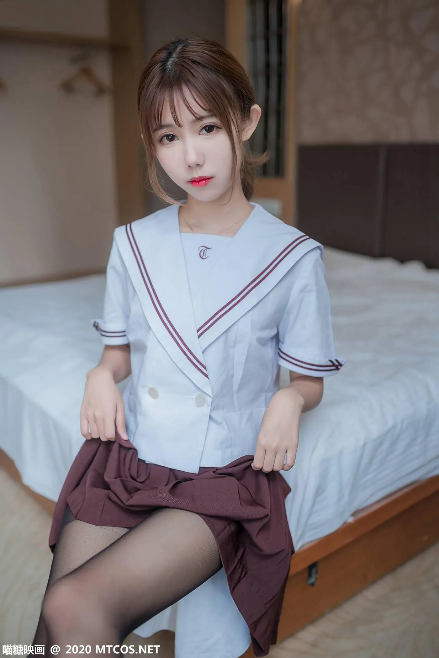 [喵糖映画] JKL.015 灰裙JK制服[45P]插图7