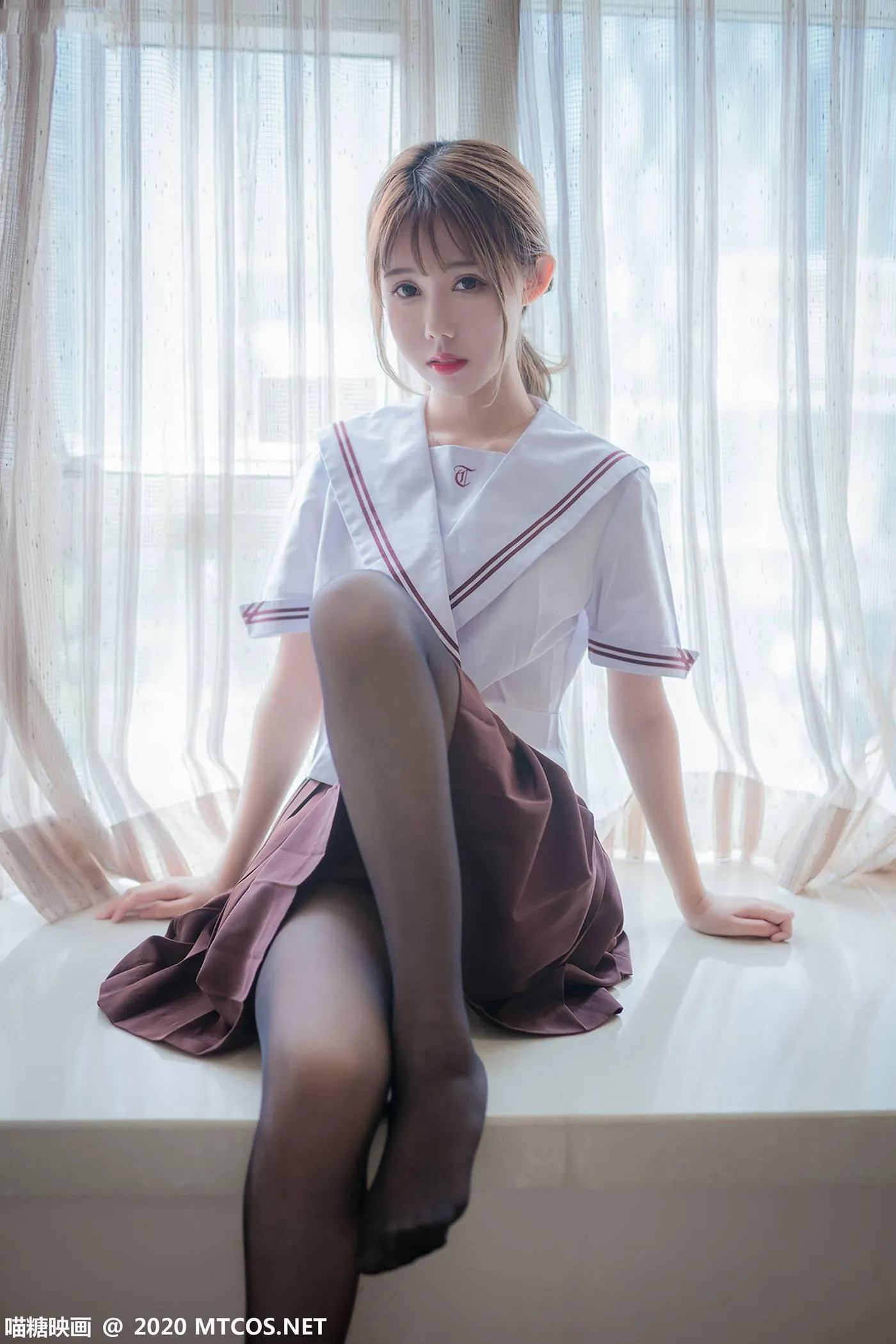 [喵糖映画] JKL.015 灰裙JK制服[45P]插图8