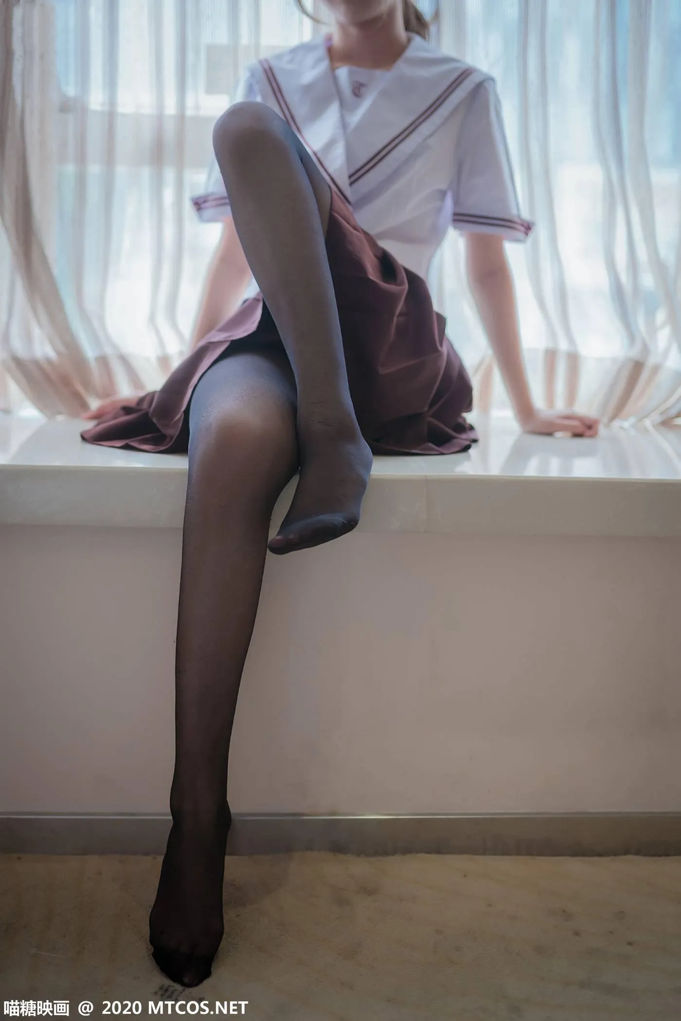 [喵糖映画] JKL.015 灰裙JK制服[45P]插图9