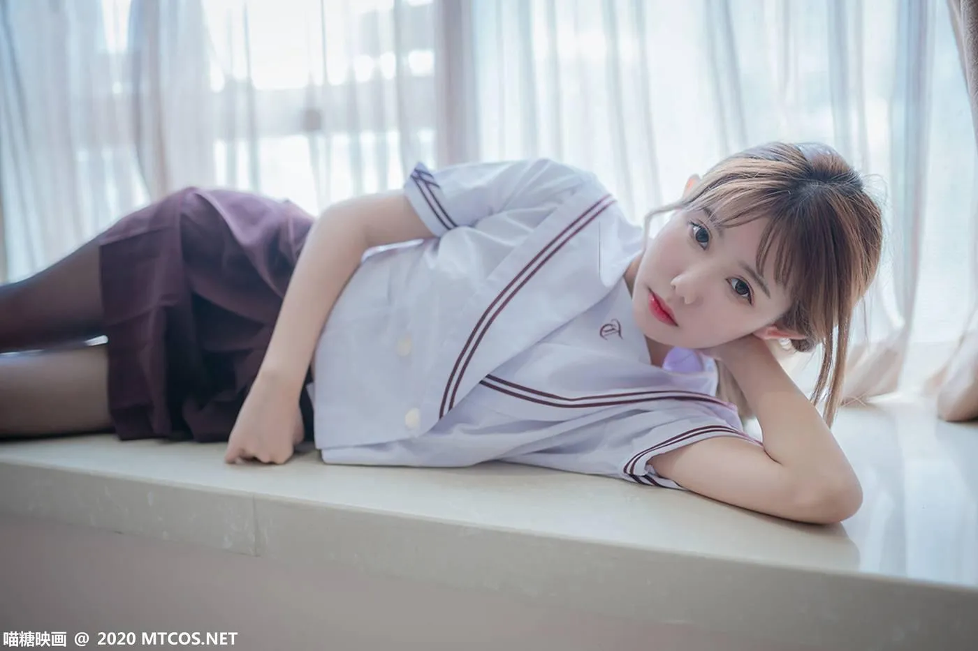 [喵糖映画] JKL.015 灰裙JK制服[45P]插图3