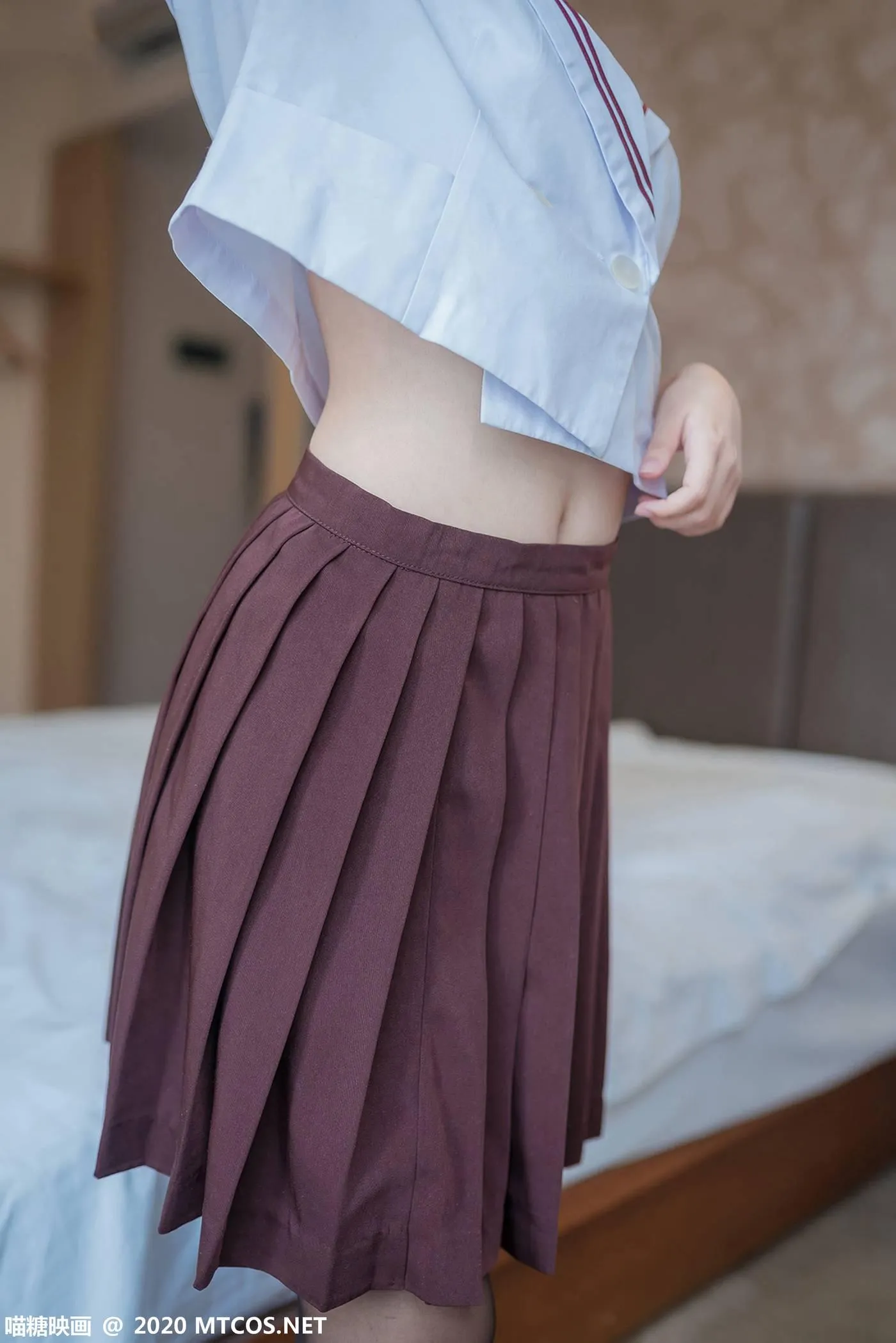 [喵糖映画] JKL.015 灰裙JK制服[45P]插图5