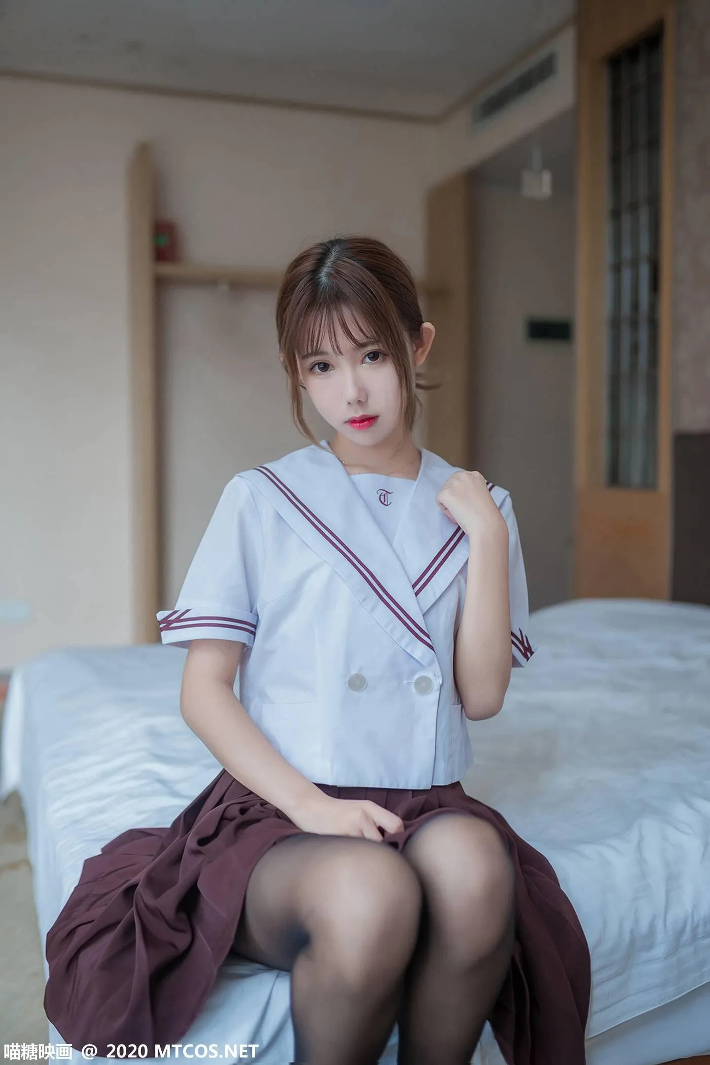 [喵糖映画] JKL.015 灰裙JK制服[45P]插图2