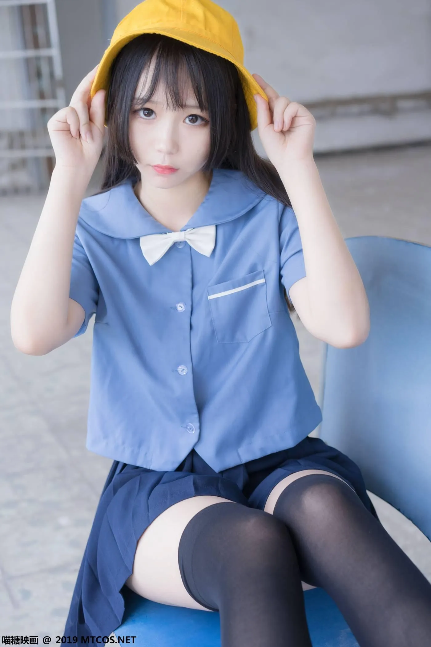 [喵糖映画] VOL.070 半度度度喵 小黄帽女孩[48P]插图7