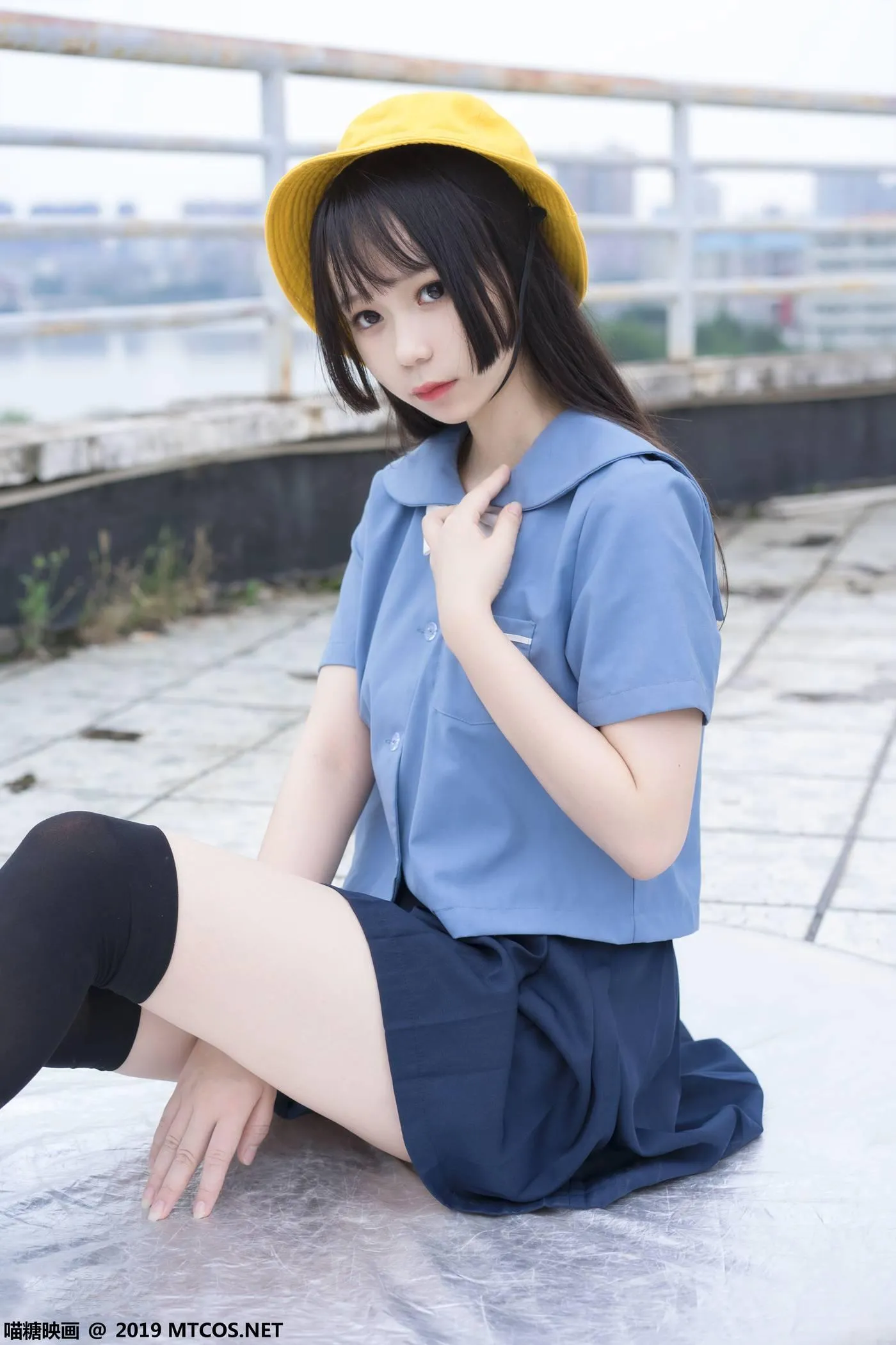 [喵糖映画] VOL.070 半度度度喵 小黄帽女孩[48P]插图6